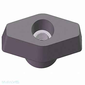 INNOVATIVE COMPONENTS Hand Knob Through Hole #10-24, 3GEH6