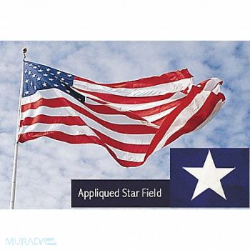 TOUGH-TEX US Flag 30x60 Ft Polyester, 3GRK1