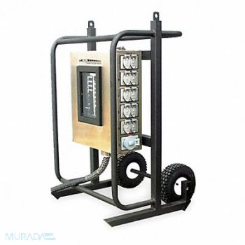 SOUTHWIRE Power Distribution Cart 100 AC (2)L6-30R, 3GUK7