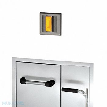 GUARDIAN EQUIPMENT Emergency Station Alarm Amber Beacon, 3GUM1