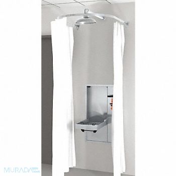 GUARDIAN EQUIPMENT Privacy Curtain White, 3GUM2