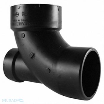 GRAINGER APPROVED 90 Elbow 3 x 3 x 2 in Schedule 40, 3GUR3