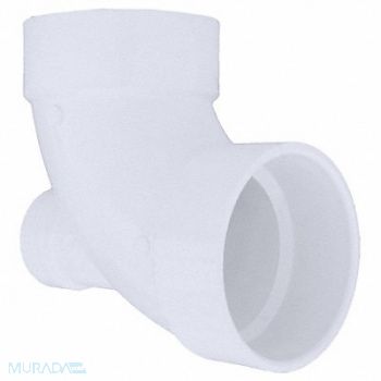 GRAINGER APPROVED 90 Elbow Schedule 40 4 x 4 x 2 in, 3GUU7