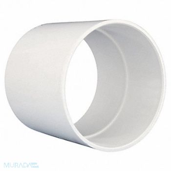 GRAINGER APPROVED Coupling Schedule 40 8 in Socket White, 3GUV2