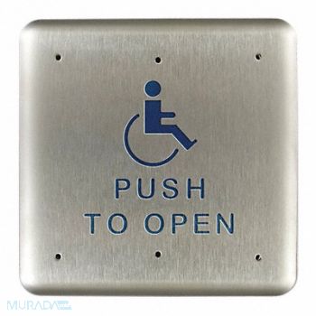 LCN Push Plate Actuator 4 3/4 x 4 3/4 In, 3HEP2