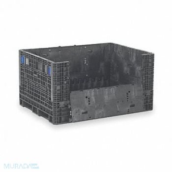 ORBIS Clps Bulk Ctr Black Solid 62 1/2 in, 3HFJ6