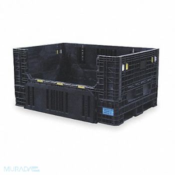 ORBIS Clps Bulk Ctr Black Solid 70 in, 3HFJ8