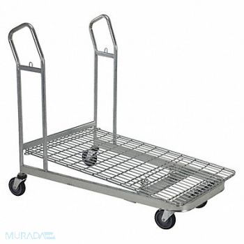 GRAINGER APPROVED Wire-Sided Platform Truck 52 in L, 3HGF9