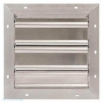 DAYTON Exh Shutter 12 In Frnt Flange SGL Pannel, 3HHN5