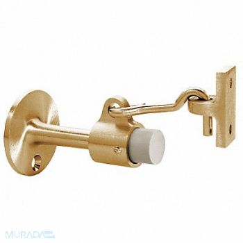 ROCKWOOD Hook-Style Door Holder 2-1/4In Stn Bronz, 3HHT6