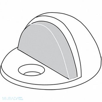 ROCKWOOD Dome Door Stop Floor Mount Satin Bronze, 3HHY2