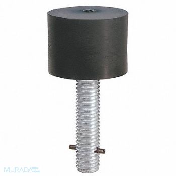 ROCKWOOD Rubber Bumper Door Stop Floor Mount 2, 3HHY4