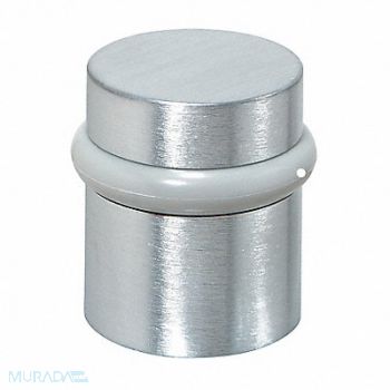 ROCKWOOD Door Stop Floor-Mount Polished Chrome, 3HHZ1