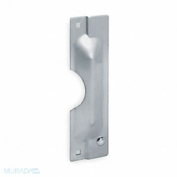 ROCKWOOD Latch Guard Satin for 3-1/2 in Dia.Lock, 3HJA3