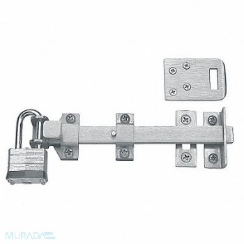 ROCKWOOD Surface Bolt Satin Chrome, 3HJD9