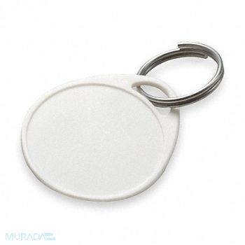 LUCKY LINE PRODUCTS Label-It Tag with Ring White PK25, 3HJT5