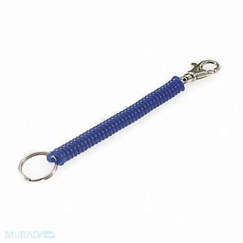 LUCKY LINE PRODUCTS Wrist Coil with Trigger Snap Blue PK5, 3HJU1