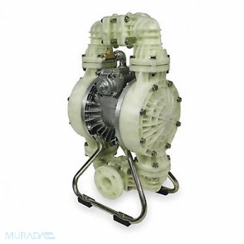 DAYTON Dbl DphrmPmp Flange TPV/PP 3/4in 160gpm, 3HJW6