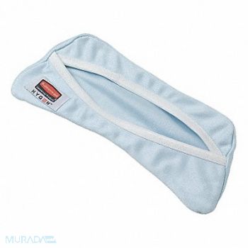 RUBBERMAID COMMERCIAL PRODUCTS Mop Pad Blue Microfiber, 3HKA9