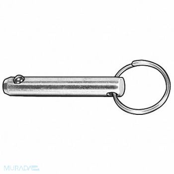 GRAINGER APPROVED Ring Pin Detent 1/2x2 In PK5, 3HLL4