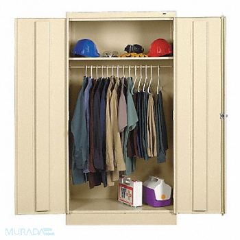 TENNSCO Storage Cabinet 72 x36 x18 Putty 1Shlv, 3HNL3