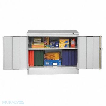 TENNSCO Shelving Cabinet 30 H 36 W Light Gray, 3HNP2