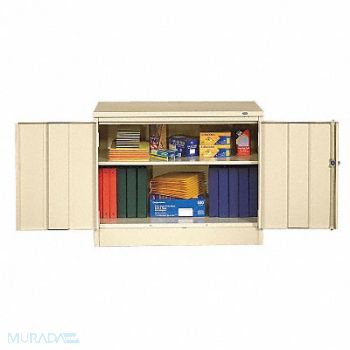 TENNSCO Shelving Cab 30 H 36 W Champagne/Putty, 3HNL9