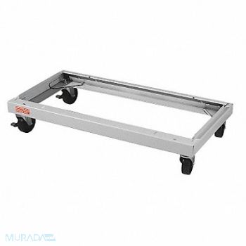 TENNSCO Caster Kit 36 in W x 24 in D Lt Gray, 3HNR9