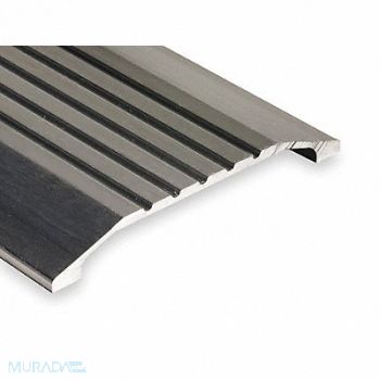 NATIONAL GUARD Saddle Threshold Fluted Top 6 ft Alum, 3HRN5