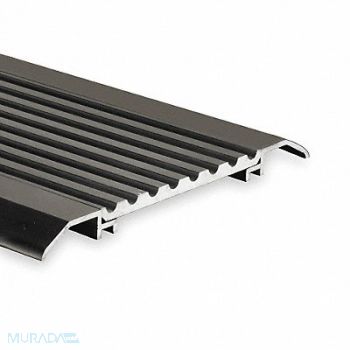 NATIONAL GUARD Saddle Threshold Fluted Top 6 ft Alum, 3HRR5