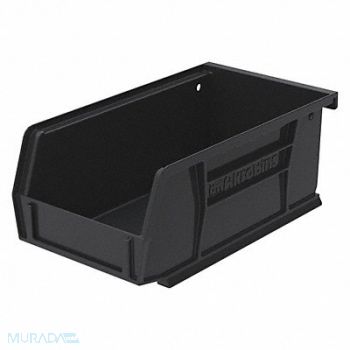 AKRO-MILS F8647 Hang and Stack Bin Black Plastic 3 in, 3HRX8