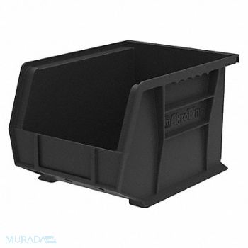 AKRO-MILS F8698 Hang and Stack Bin Black Plastic 7 in, 3HRY4