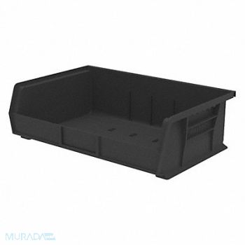 AKRO-MILS F8695 Hang and Stack Bin Black Plastic 5 in, 3HRY9