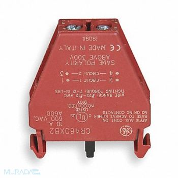 GE Lighting Contactor Aux Contact Block 2P, 3HWN8
