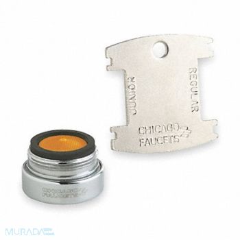 CHICAGO FAUCETS Laminar Outlet Brass 13/16 in - 27, 3JAR7