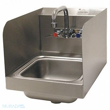 SPACE-SAVER Hand Sink Rect 9 x9 x5, 3JDT2