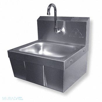 ADVANCE TABCO Hand Sink Rect 14inx10inx5in, 3JDT6