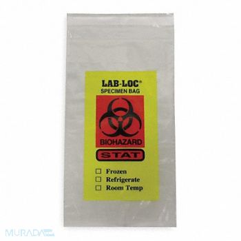 GRAINGER APPROVED Biohazard Bags 1/2 gal Clear PK1000, 3JFP8