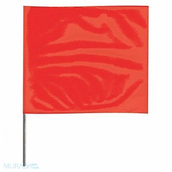 GRAINGER APPROVED Marking Flag 15 Red PVC PK100, 3LVF7