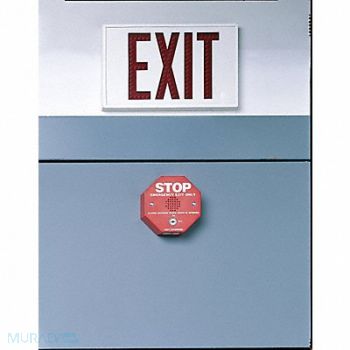 SAFETY TECHNOLOGY INTERNATIONAL Exit Door Alarm Horn 105dB Red, 3JYW2