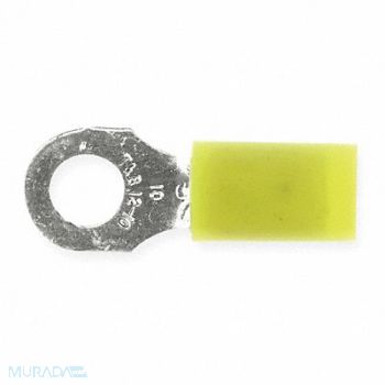 STA-KON Ring Terminal Yellow 12 AWG 10 AWG PK50, 3KG51
