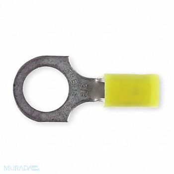 STA-KON Ring Terminal Yellow 12 AWG 10 AWG PK50, 3KG61