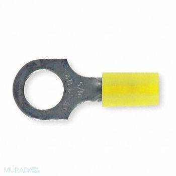 STA-KON Ring Terminal Yellow 12 AWG 10 AWG PK50, 3KG62