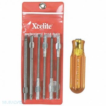 XCELITE Precision Screwdriver Set Torx(R) 7 pcs., 3KGU3