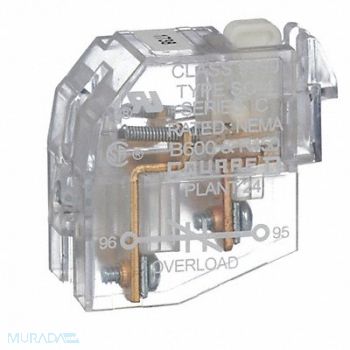 SQUARE D Auxillary Contact Block, 3KK15