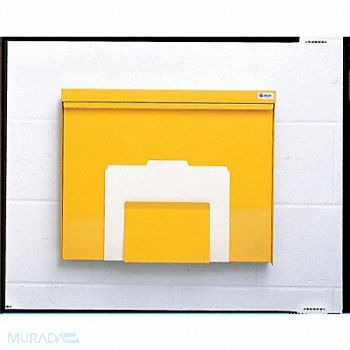 WALL-RITE Chart Holder 20x13-1/2 Gray, 3KLN5