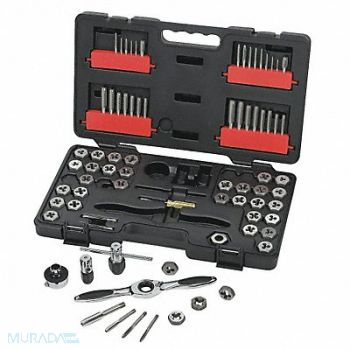 GEARWRENCH Tap/Die Set 77pc Metric NPT, 3KLR3