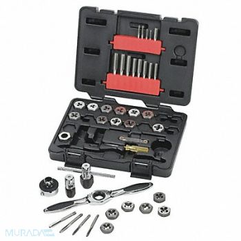 GEARWRENCH Tap/Die Set 42pc Metric, 3KLR4