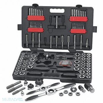 GEARWRENCH Tap/Die Set 114pc SAE/Metric NPT, 3KLR6