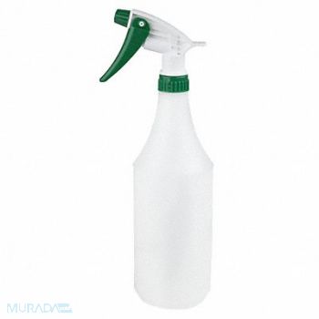 GRAINGER APPROVED TriggrSprayBottle 32oz 12 1/2 H Whte PK3, 3KMA3